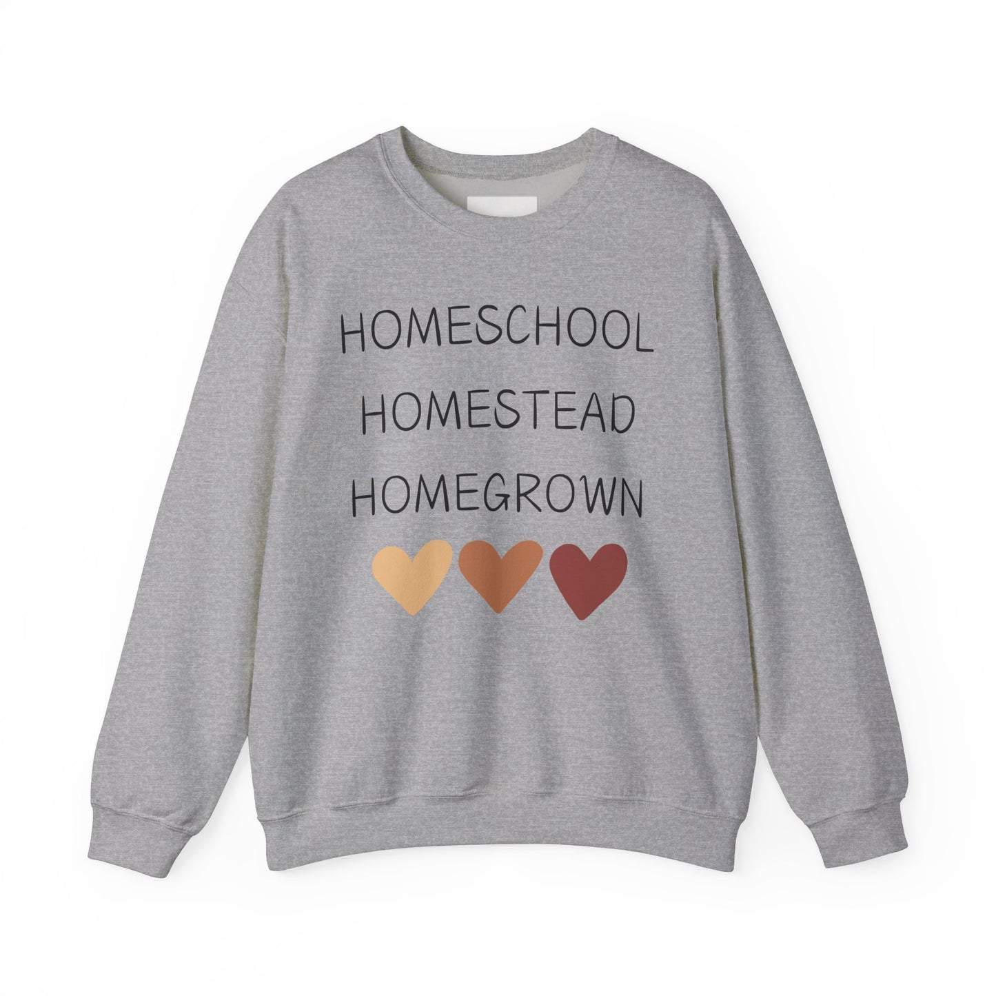 Homeschool, Homestead, Homegrown Crewneck