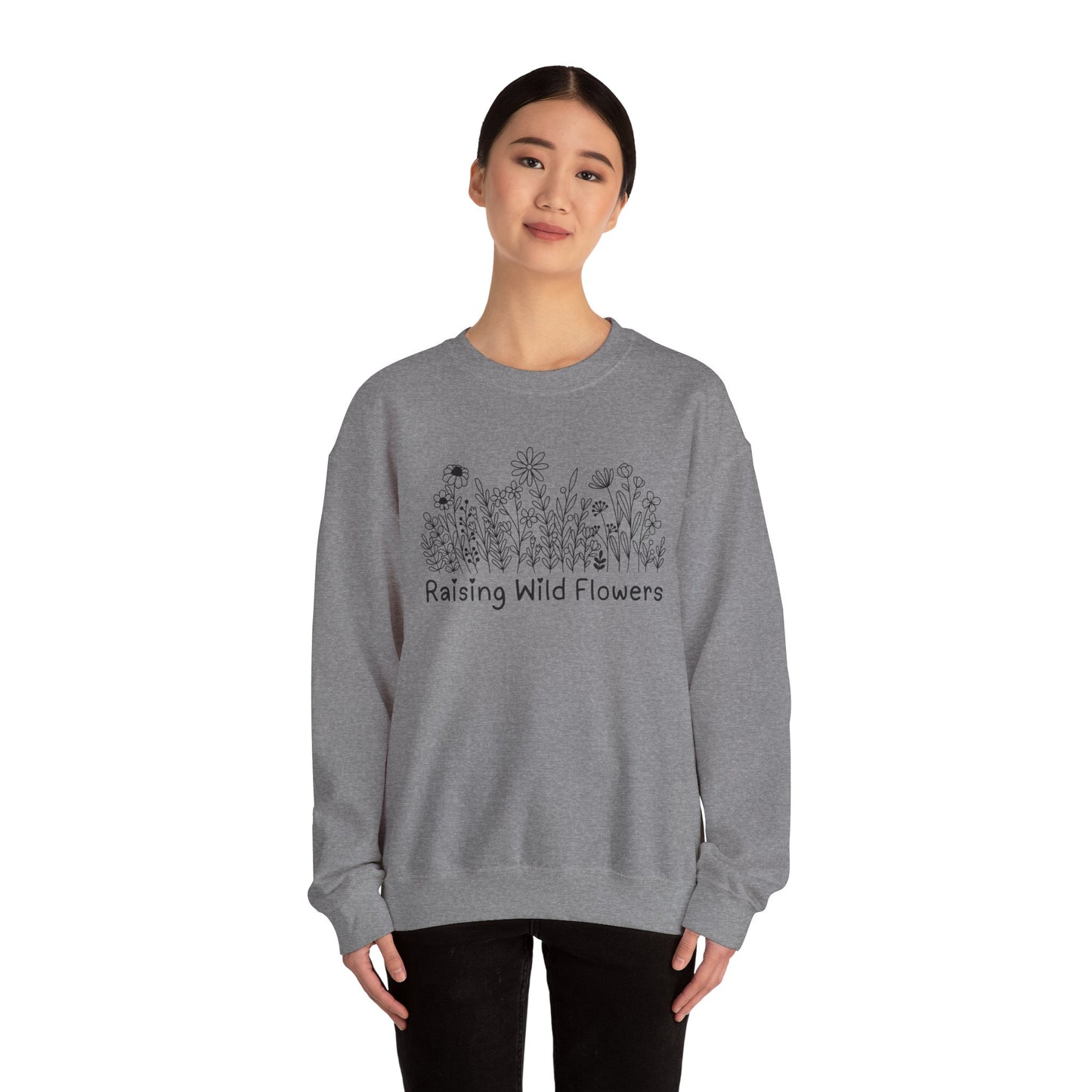 Raising Wild Flowers Crewneck