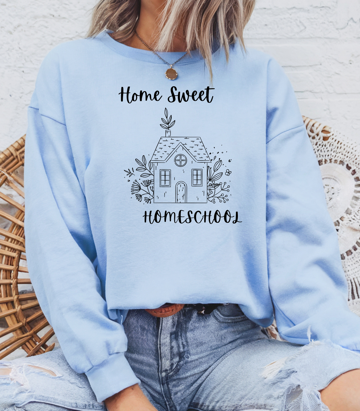 Home Sweet Homeschool Crewneck