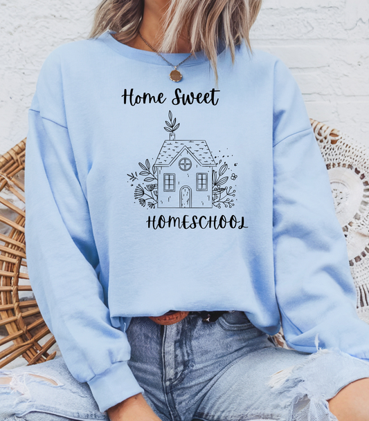 Home Sweet Homeschool Crewneck