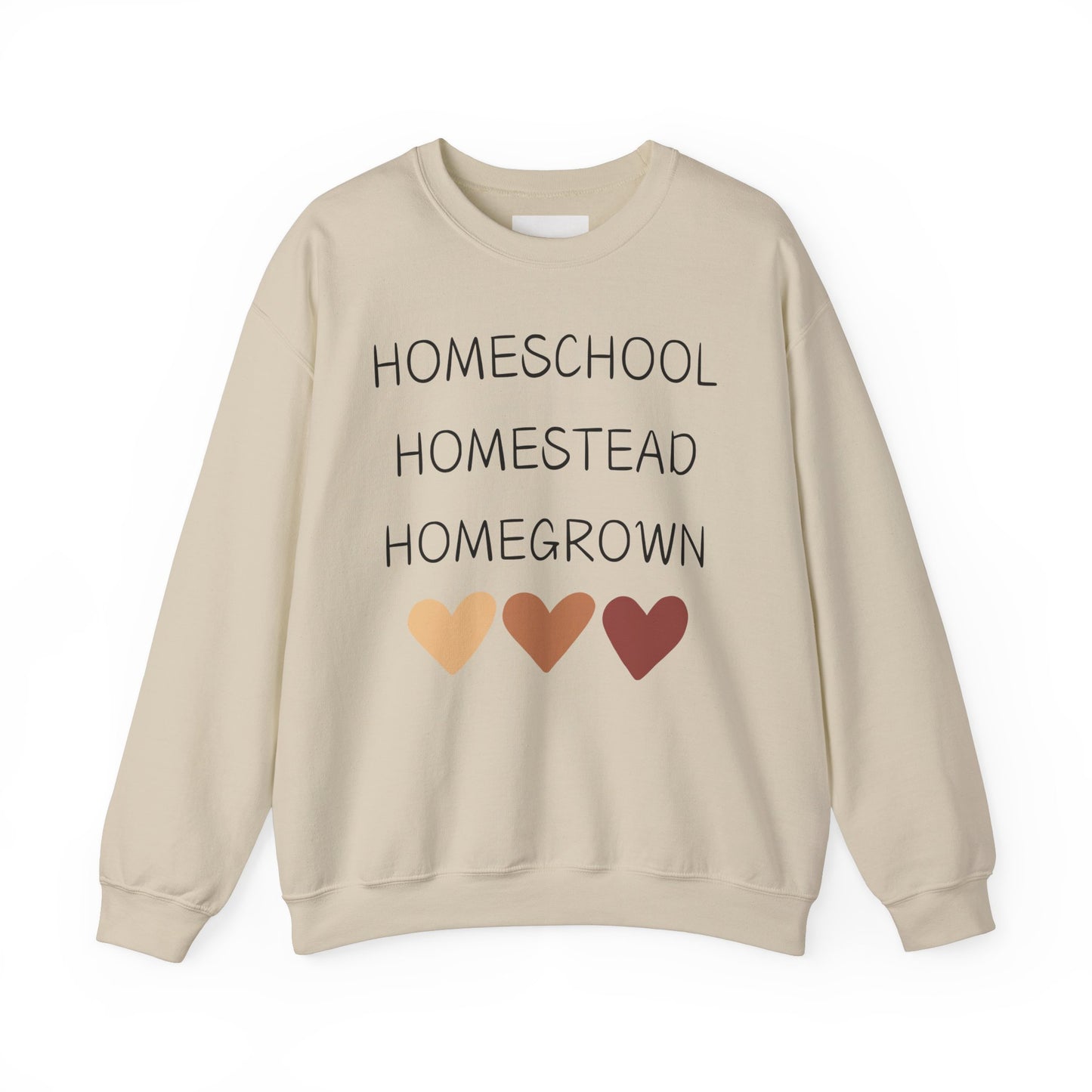 Homeschool, Homestead, Homegrown Crewneck